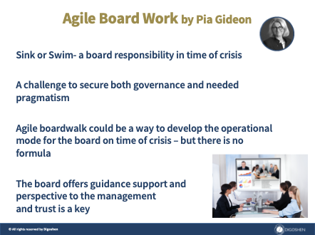 A new formula for agile board work is emerging