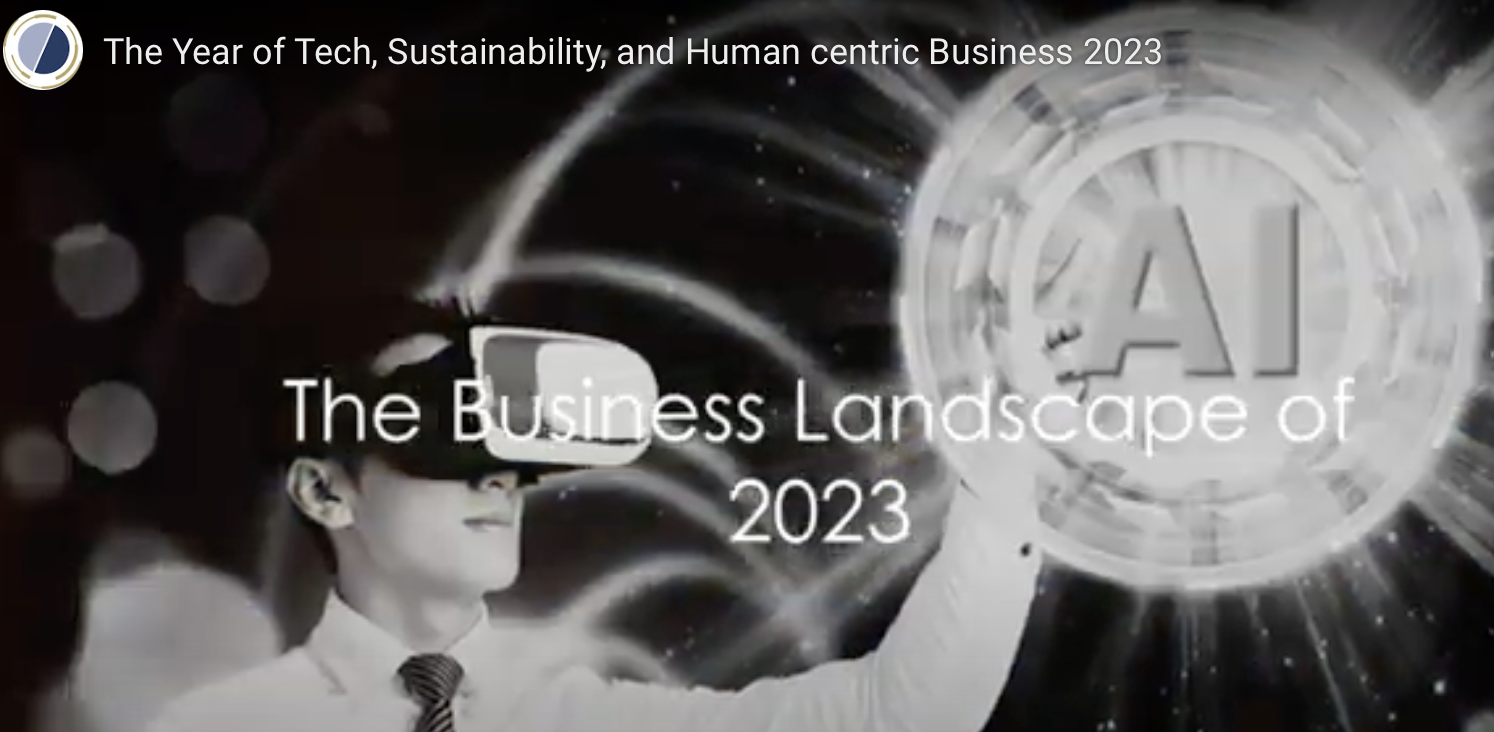 The year of tech, sustainability & increasingly human-centric business