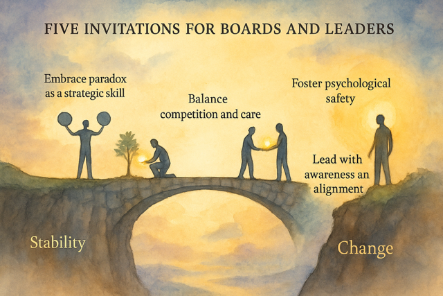 Bridging Polarities and Creative Destruction